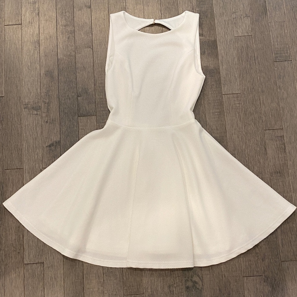 Lulus Fit and Flare Open Back Dress ~ Worn once!